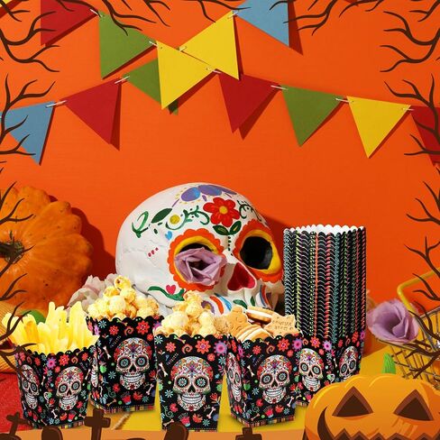 100 PCS Popcorn Containers Bulk for Party Mini Popcorn Box Hero Popcorn Treat Boxes Popcorn Bowls Snack Candy Box for Hero Baby Shower Boxes Hero Theme Popcorn Boxes Birthday Party Supplies in Saudi Arabia