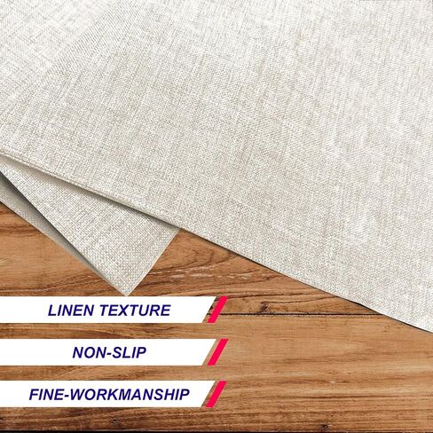 Table Runner, Machine Washable, Non-Wrinkle, Natural 14 X 90 Inch in Saudi Arabia