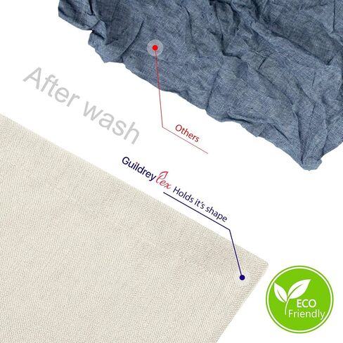 Table Runner, Machine Washable, Non-Wrinkle, Natural 14 X 90 Inch in Saudi Arabia