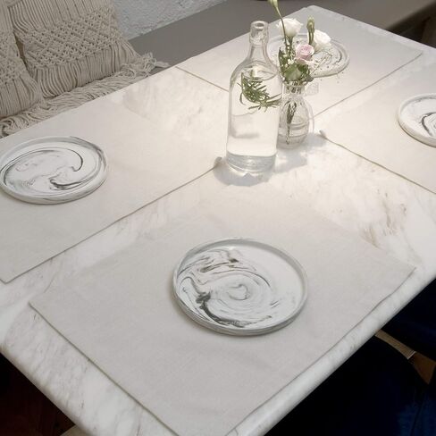 Table Runner, Machine Washable, Non-Wrinkle, Natural 14 X 90 Inch in Saudi Arabia