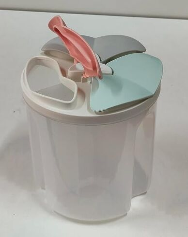 حاوية تنظيم زجاجات حبوب منع الحمل من Skywin - منظم مكملات كبيرة مع 3 مقصورات، منظم موزع فيتامين لمدة شهر واحد - زجاجة منظم حبوب الدواء، منظم حبوب فيتامين in Kuwait