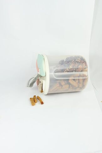 حاوية تنظيم زجاجات حبوب منع الحمل من Skywin - منظم مكملات كبيرة مع 3 مقصورات، منظم موزع فيتامين لمدة شهر واحد - زجاجة منظم حبوب الدواء، منظم حبوب فيتامين in Kuwait