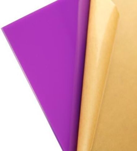 Translucent Purple Acrylic Sheet #2287 1/8" x 5" x 10" in Saudi Arabia