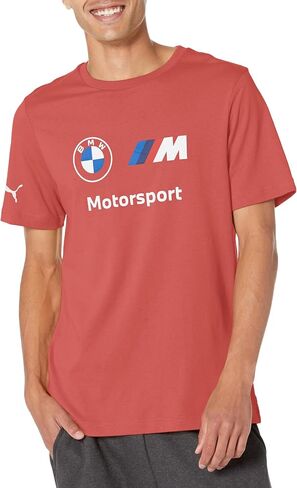 تيشيرت بشعار Bmw M Motorsport Essentials من PUMA للرجال in Saudi Arabia