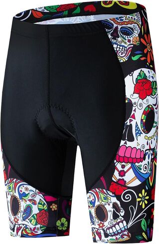 Women's Cycling Jersey Set Bike T-Shirt Reflective+5D Padded Shorts S-3XL in Kuwait