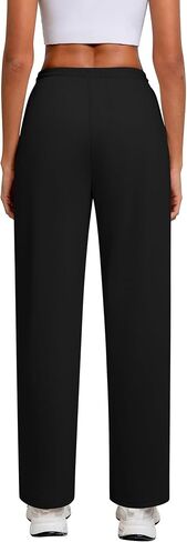 Neer Women's Straight Leg Sweatpants High Waisted Baggy Lounge Pants Athletic Joggers Pants with Elastic Buckle in Saudi Arabia