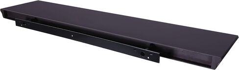 Kiera Grace Bristol Aston Floating Shelves, Modern Wall Mounted Shelf for Bedroom, Kitchen, 24", Espresso, Matte Finish,1Pack in Kuwait