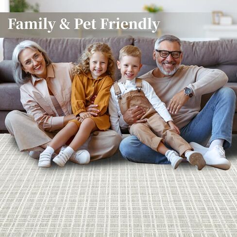 Zacoo Runner Rug 2x6 Washable Rugs Plaid Area Rug Modern Rug Runner Farmhouse Entry Rug Soft Rugs for Bedroom Aesthetic Grid Carpet Non Slip Rug for Hallway Bathroom Rugs Greenish Grey 2'x6' in Saudi Arabia