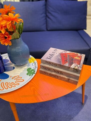 Sturdy Decorative Books for Book Shelf Decor, Fake Book Box with Magnetic Closure, 3 Hardcover Fake Books for Decoration, Coffee Table Books for Home Decor, Coffee Table Decor in Saudi Arabia