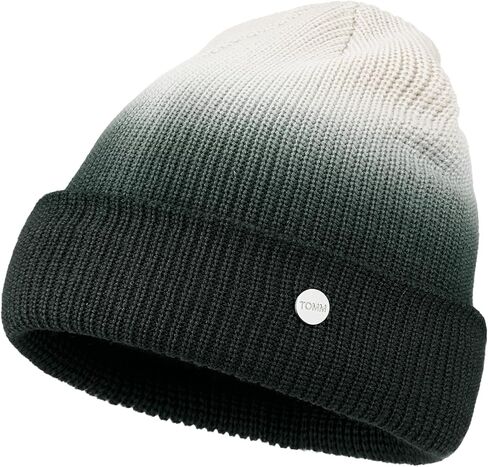 Croogo Tye Die Cuffed Slouchy Skull Caps Women Winter Warm Knit Beanie Hat Ski Hat Daily Ribbed Toboggan Cap Men Brimless Cap in Saudi Arabia