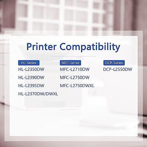TN-820 Toner Cartridge Replacement for Brother TN820 Black Toner Cartridge HL-L6200DW MFC-L5850DW MFC-L5700DW HL-L5200DW MFC-L5900DW Printer 2-Pack in Saudi Arabia