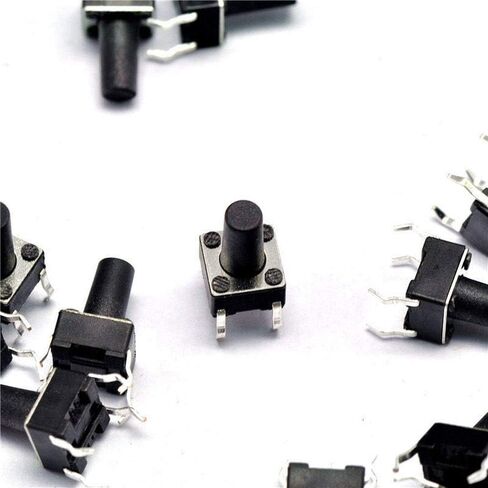 50 قطعة 6x6x9 مللي متر لوحة صغيرة/مايكرو/صغيرة PCB لحظة اللمس اللباقة مفتاح بـزر دفع DIP in Saudi Arabia