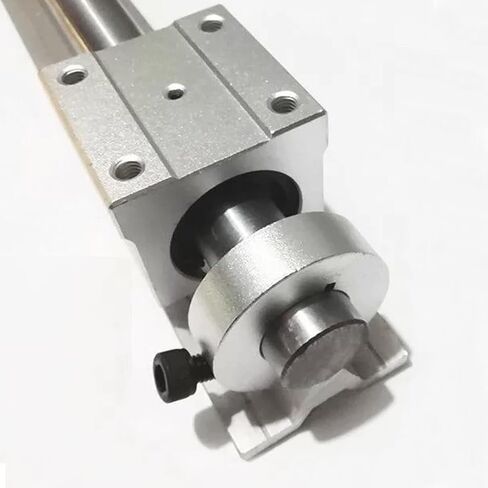 8 عبوات من توقف السكك الحديدية الخطية SBR12، أطواق عمود المشبك مع برغي مجموعة M4، حلقة تثبيت العمود لقضبان الماكينات، الأدلة الخطية، معدات التشغيل الآلي in Kuwait