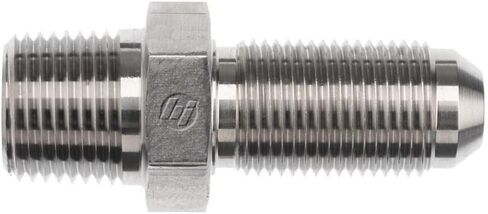 Brennan Industries 2706-16-16 Steel Bulkhead Straight Tube Fitting, 1"-11-1/2 NPTF x 1-5/16"-12 SAE Thread, 1" Male NPTF x 1" Male JIC in Saudi Arabia