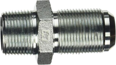 Brennan Industries 2706-16-16 Steel Bulkhead Straight Tube Fitting, 1"-11-1/2 NPTF x 1-5/16"-12 SAE Thread, 1" Male NPTF x 1" Male JIC in Saudi Arabia