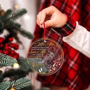 Graduation Gifts for Daughter Son, Graduation Ornaments Class of 2025 Senior Ornament, Congrats Grad Sign for Christmas Tree Decorations, Graduate Gift for High School College University