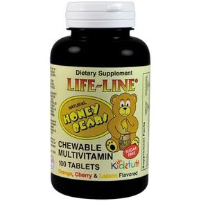 Nature's Blend Honey Bears Chewable Multivitamin 100 Tablets