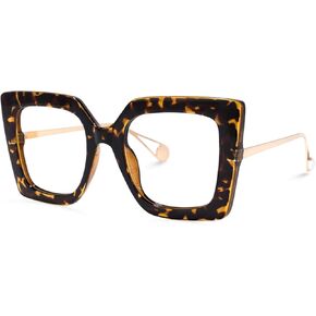 Zeelool Readers Oversized Square Blue Light Blocking Reading Glasses for Women Qatar ZOP01892