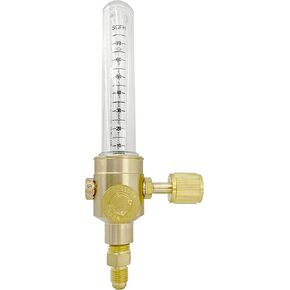 RX WELD Nitrogen Flow Indicator 1/4" SAE Flare Inlet and Outlet 50PSI 1YR Warranty