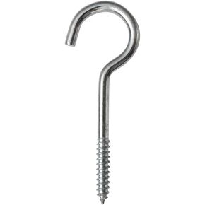 Ceiling Hooks Cup Hook Fine Metal Screw in Hanger for Indoor and Outdoor Use 50 Pieces 1.9 Inches