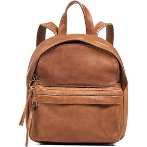 Madewell Women's Mini Lorimer Backpack, English Saddle, Tan, Brown, One Size
