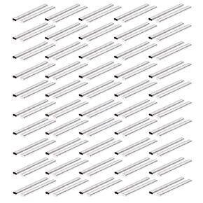 100PCS Temperature Sensor PT100 DS18B20 Temperature Sensor Stainless Steel casing Blind Pipe Sleeve (6X50mm)