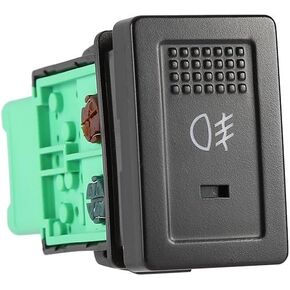 Car Fog Light Push Button, Keenso Auto Front Fog Light Switch for Suzuki SX4 Swift Grand Vitara 2006-12 Black