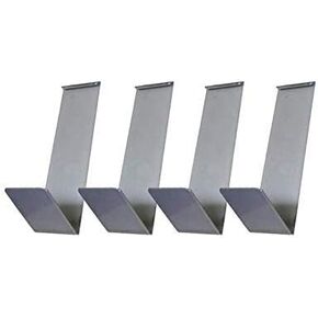 Vinyl Siding Clips, for Hanging Clothes, Shoes, Sandals (8-Pack)