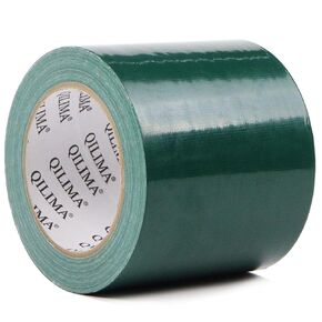 QILIMA Cloth Duct Tape, Waterproof Duct Cloth Fabric, Professional Grade Duct Tape for Photographers,Repairs, DIY, Crafts, Indoor Outdoor Use,4 Inch X 30 Yards, Dark Green
