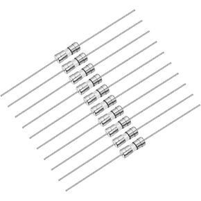 uxcell Fast Acting Blow Fuse Axial Lead Glass Fuses 3.6mm X 10mm 250V F3.15A 20Pcs