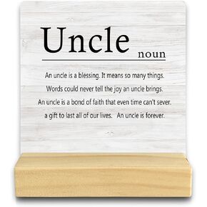 QASHWEY Pop Pop Desk Decor, Pop Pop Gifts, Grandpa Papa Grandfather Gifts Wood Table Signs, Gifts for Pop Pop Grandpa Grandfather, Pop Pop Definition Wooden Plaque with Wooden Stand for Home Office