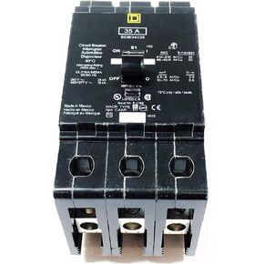 SCHNEIDER ELECTRIC 480Y/277-VOLT 35-AMP EDB34035 Miniature Circuit Breaker 480Y/277V 35A