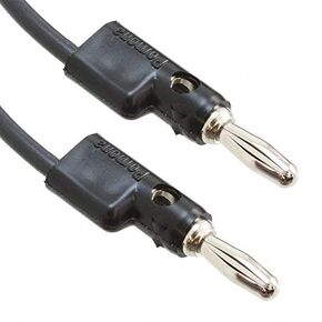 Pomona B-4-0 Banana Plug Patch Cord (Black)