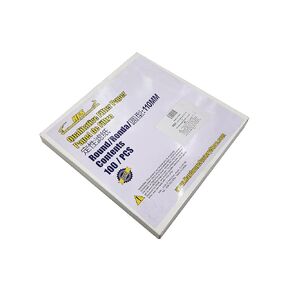 HFS(R) 180mm Ashless Qualitative Filter Papers Lab 100PCS Slow 1 um Round (180mm, 1um)