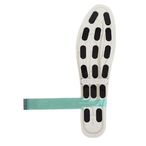 Garosa Film Foot Pressure Sensor High Accuracy Pressure Sensor Flexible 16 Sensing Area IP67 Waterproof Sensing Mat for Step Counting Stride Length Gait Motion Monitoring Foot Force Analysis
