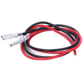 20 قطعة 2.8 مم طرف تجعيد أنثى بأسمائها الحقيقية مع أكمام عازلة، سلك كهربائي 20 سم موصل توصيل سريع معزول (10 أحمر + 10 أسود) in Kuwait