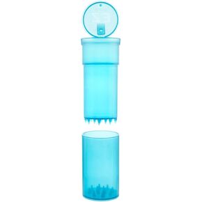 Cap & Crusher - All-in-one Pop-top Container with Safety Latch and Grinder (Green)