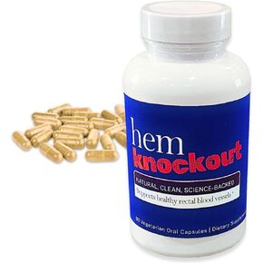 Hemorrhoid Relief, Ease Hemorrhoid Symptoms, Supports Vein Health, Made in USA, 90 capsules in Saudi Arabia