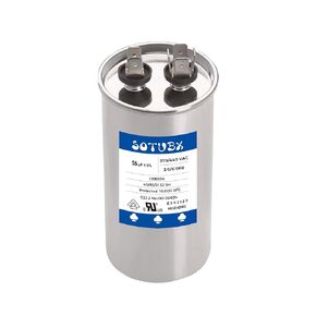 55uF370VAC 440VAC 450VAC 50/60Hz CBB65 CBB65A 55 MFD 370/440VAC Run Start Capacitor for AC Unit Fan Motor Start or Pool Pump or Air Condenser Straight Cool Motor Fan Starting Round Capacitor