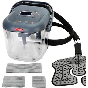 Cold Therapy Machine,Ice Machine for Knee After Surgery,Continuous Cold Treatment After Surgery Knee,Ankle,Cervical and Back Joint Cold Pack (Universal Pad),Adjustable Time Temperature and Flow