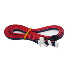 Iverntech 6pcs 1M XH2.54 Dupont 4pin to 6pin Terminal Stepper Motor Cables for 3D Printer Nema 17 Stepper Motor