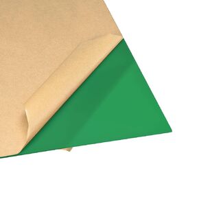 uxcell 2pcs Green Cast Acrylic Sheet,12" x 12",3mm Thick,Plastic PMMA Acrylic Board for Signs Display Projects,Craft