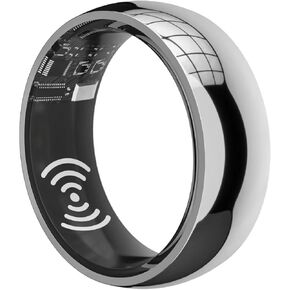 حلقة ذكية، متتبع الصحة، متتبع معدل ضربات القلب، متتبع النوم، متتبع اللياقة البدنية، فضي، أسود، ذهبي، مقاوم للماء IP68 (فضي، 11) in Kuwait