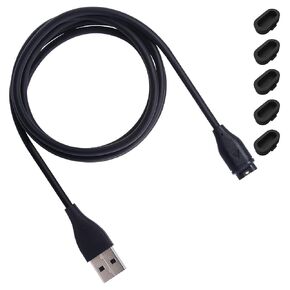 Charging Cable for Garmin Fenix & Charger Port Protector - Watch Charger Cord for Garmin Fenix 6 6S 6X 5 5S 5X Pro Sapphire/Forerunner 935945 45 45S 245/Vivoactive/Approach/Vivosport/Quatix