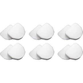Nispira Replacement Filter Kit Compatible with Shark Vacuum XFF450 Rotator PowerLight Professional NV450 NV480 Bagless Upright Compatible (6 felt & 6 foam)