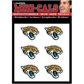 WinCraft NFL Jacksonville Jaguars Face Tattoos, Team Colors, One Size