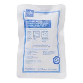 Medline Deluxe Instant Cold Pack, Nonwoven Cover, 5x7.5 Inch, Single Use, Case of 24