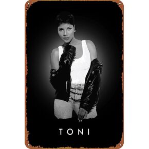 Pop Queens Toni Braxton Metal Tin Sign Poster Vintage Art Wall Decor 12 x 8 inch in Kuwait