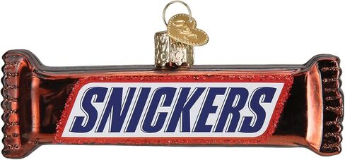 زخرفة الزجاج المنفوخ من Old World Christmas Snickers لشجرة عيد الميلاد in Saudi Arabia
