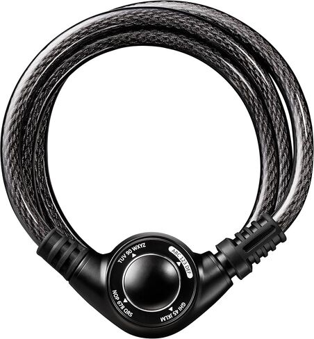 Master Lock Cable Lock, Set Your Own Speed Dial Combination Bike Lock, 6 ft. Long, 8300D in Saudi Arabia